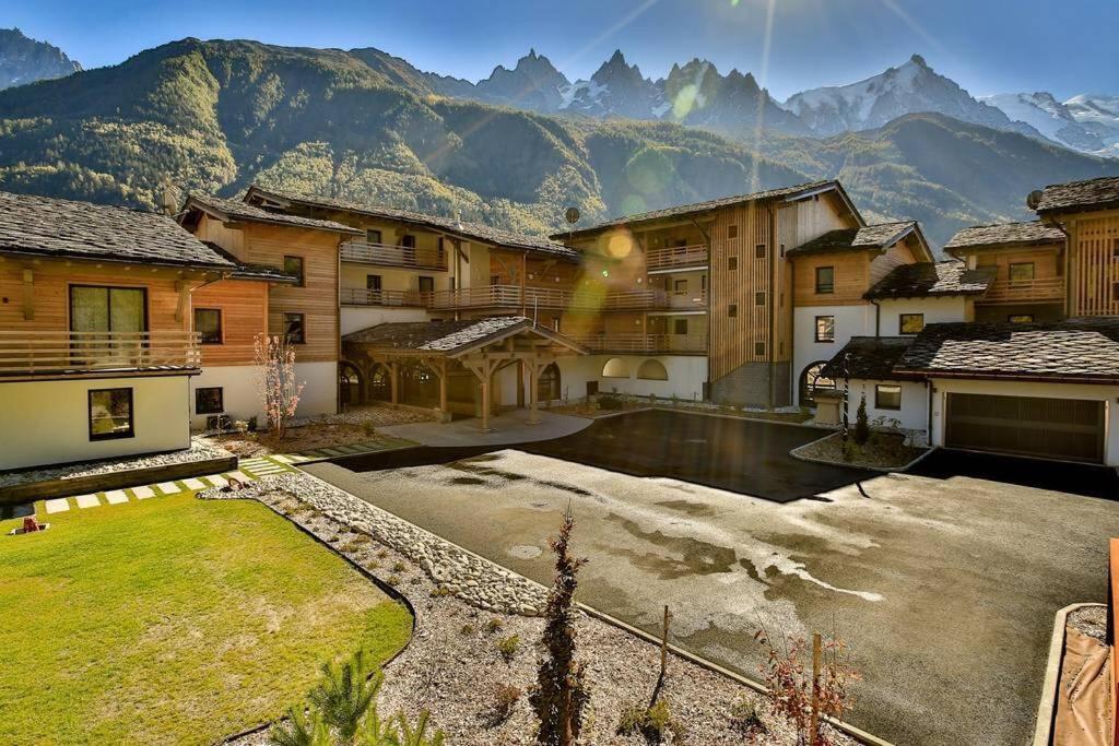 Modern 2Br 5* Pool Gym Spa Garage Mont-Blanc View Chamonix Exterior photo